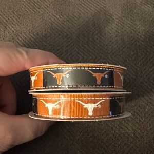 Texas Longhorns 5/8” grosgrain ribbon